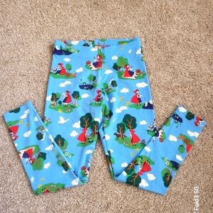 ❤️NWT❤️ BODEN GIRLS RED RIDING HOOD LEGGINGS